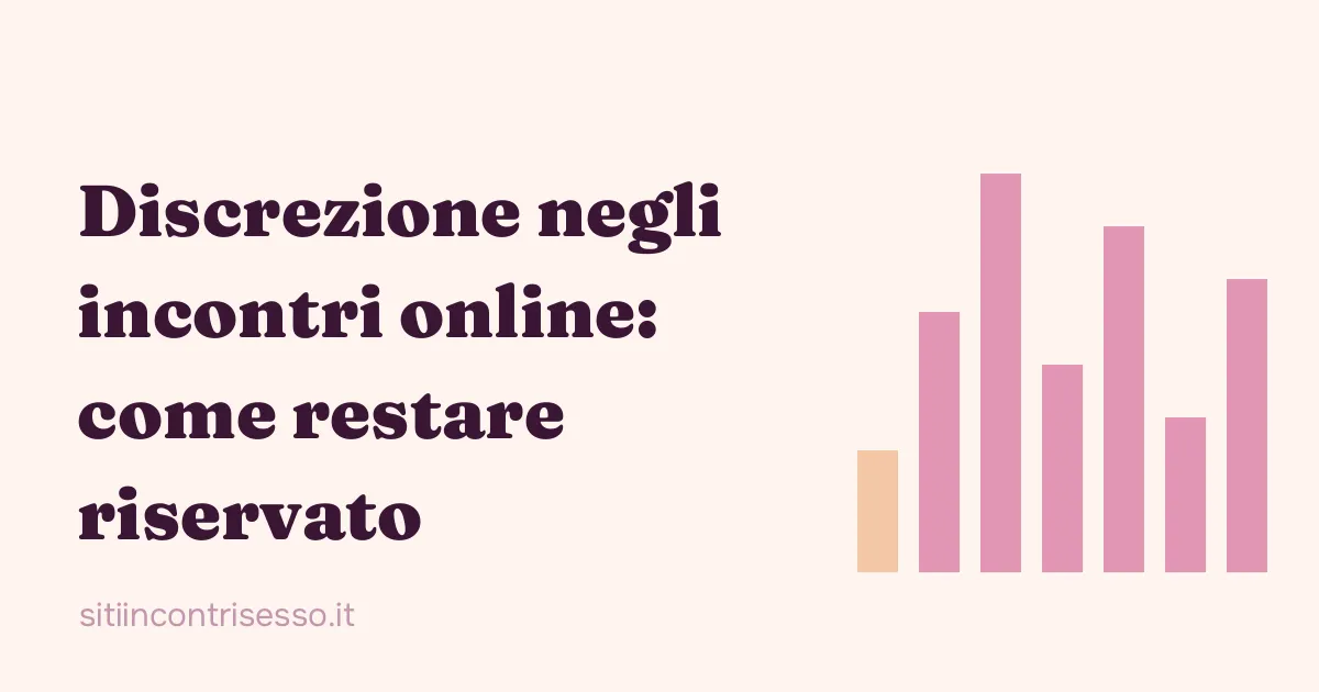Immagine di copertina: discrezione negli incontri